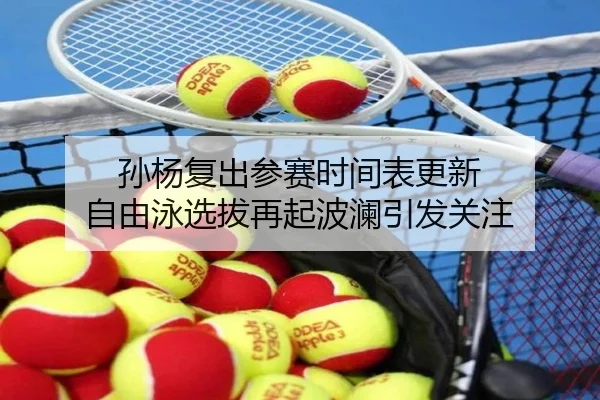 孙杨复出参赛时间表更新 自由泳选拔再起波澜引发关注